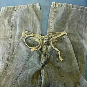 Vintage Gotcha Jeans Women Denim Y2K Hip Hop Baggy 26 Size 3